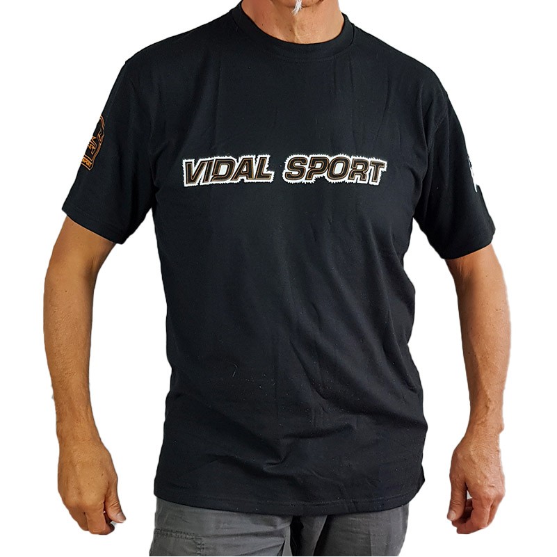 T-shirt vidal sport noir 2021
