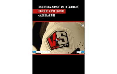 Vidal Sport sur France 3 : l'artisanat tarnais au service des pilotes moto